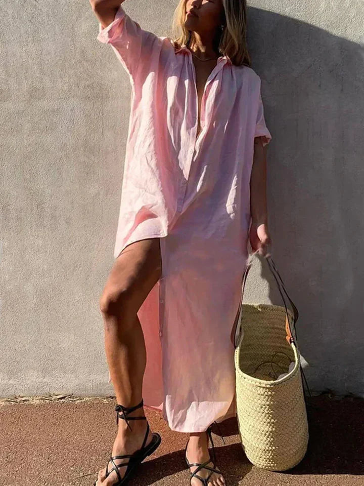 Menorca-Vestido camisero