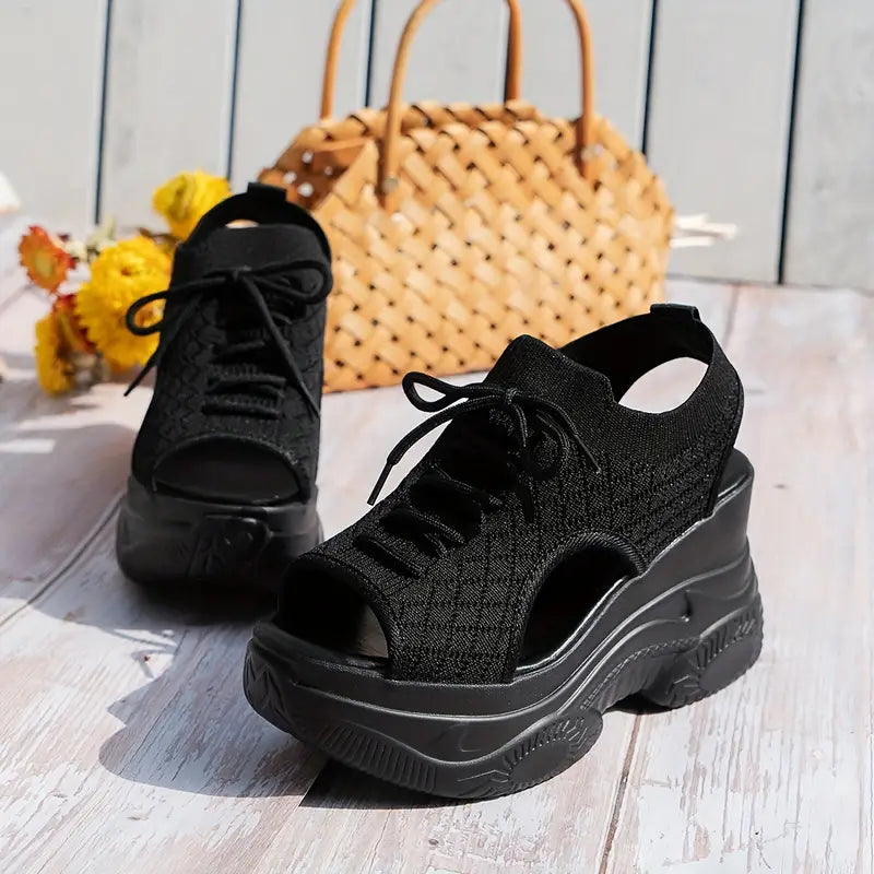 Sandalias suela track