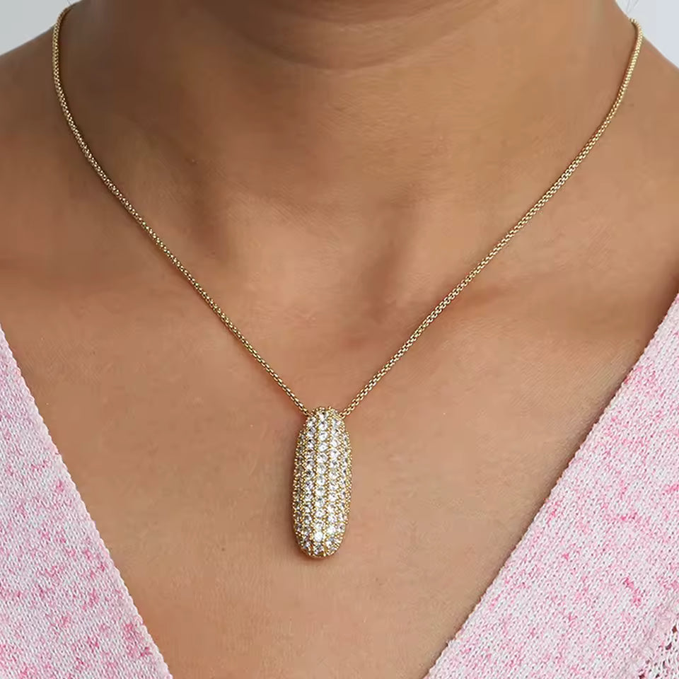 Colgante Bubble Shine™ – Iniciales con Circonitas