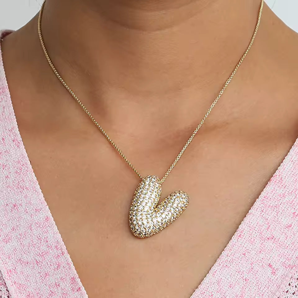 Colgante Bubble Shine™ – Iniciales con Circonitas