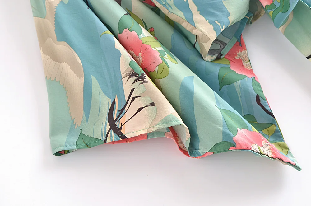 Kimono corto boho estampado Karely