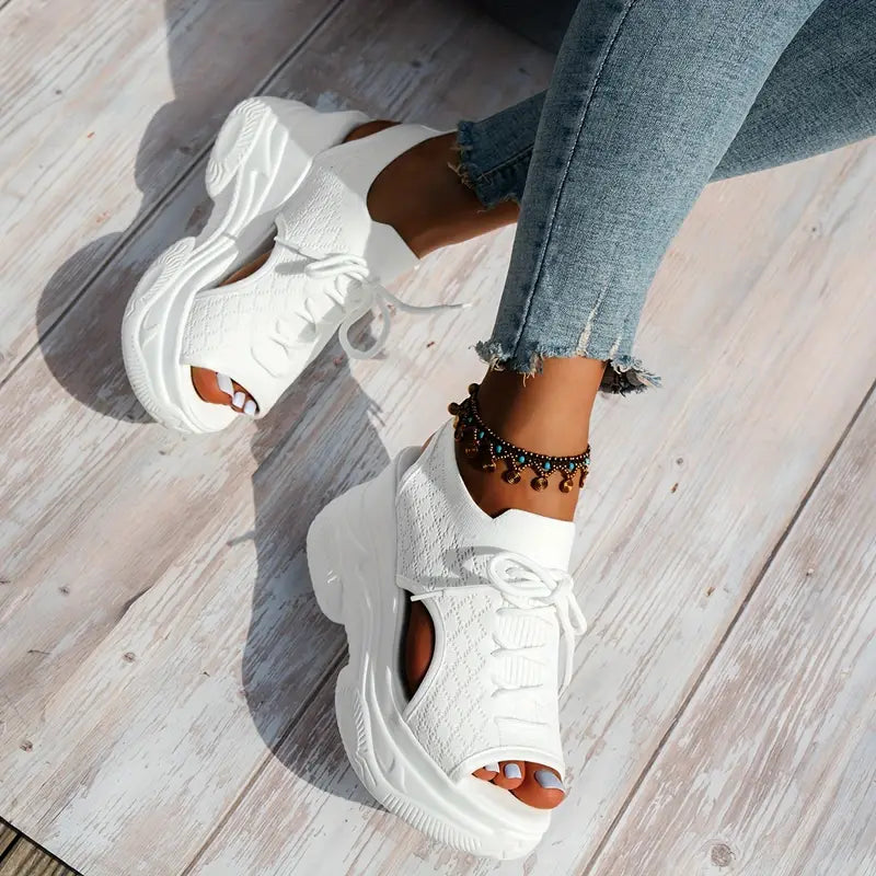 Sandalias suela track