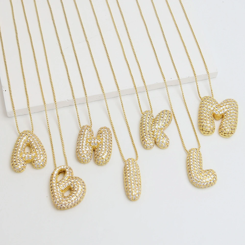 Colgante Bubble Shine™ – Iniciales con Circonitas