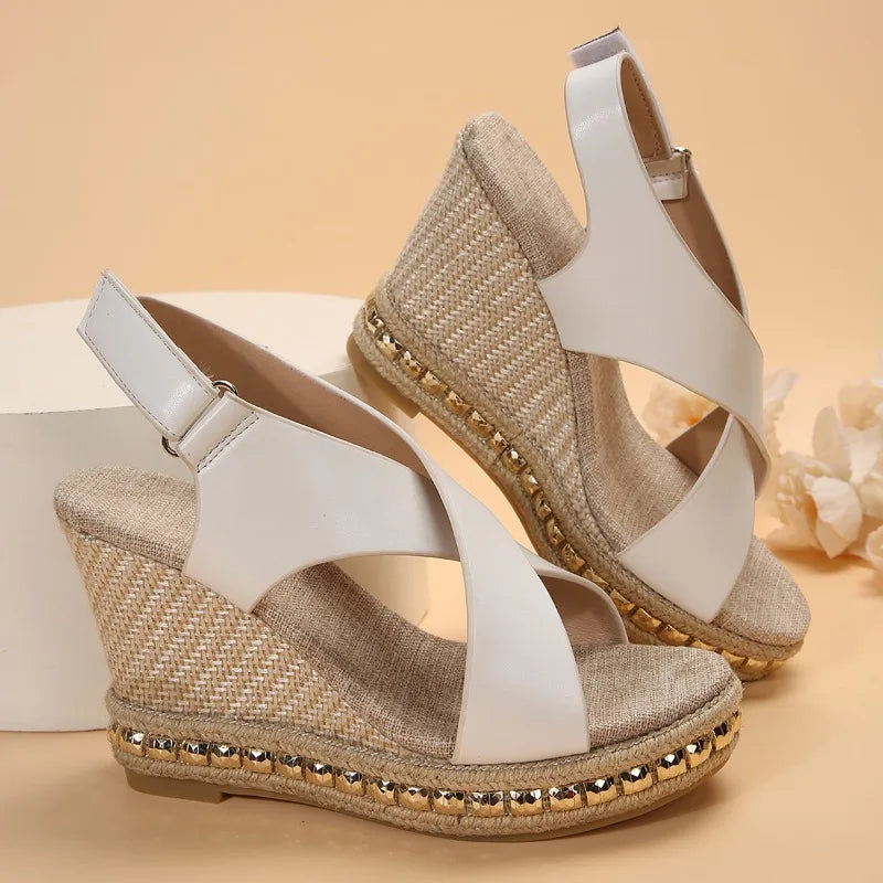 Sandalias de cuña Bamban
