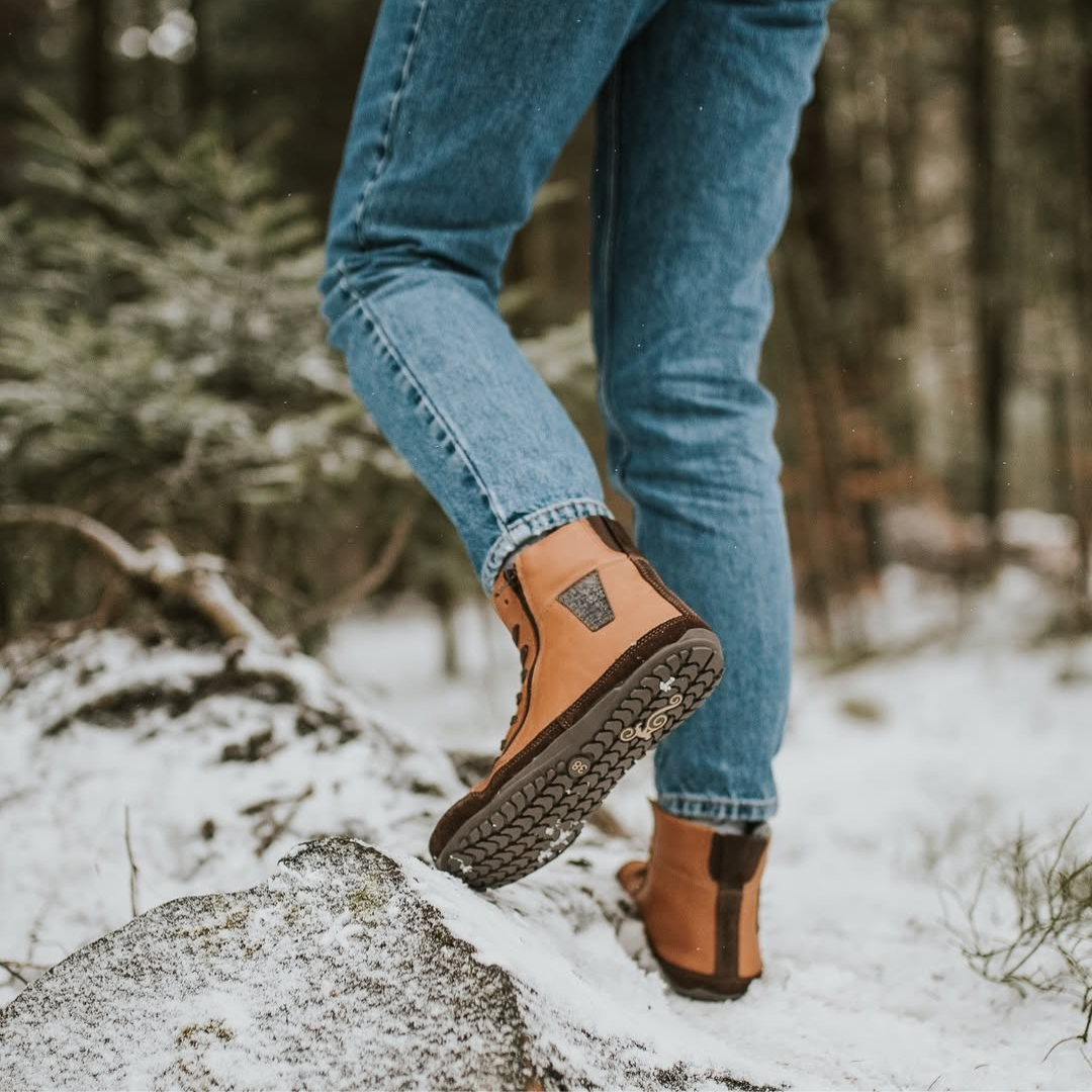 Botines Buffalo TerraFlex™ – Piel Natural y Libertad Barefoot