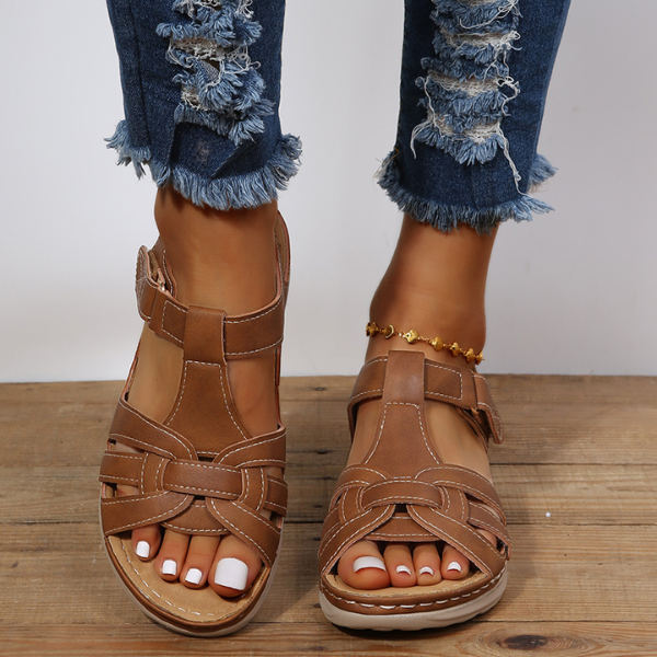 Junco – Sandalias ergonómicas de piel