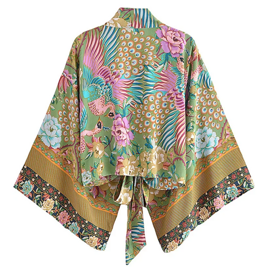 Kimono corto boho Faina