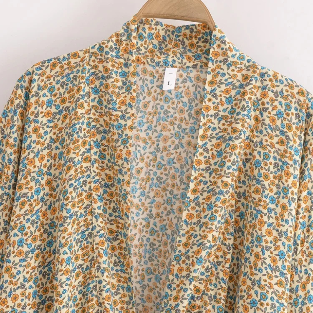 Kimono corto boho estampado BoomBa