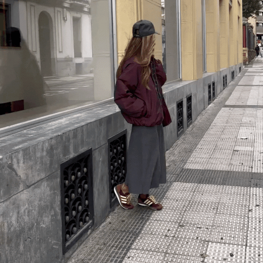 Bomber Reversible Burdeos & Leo – 2 en 1