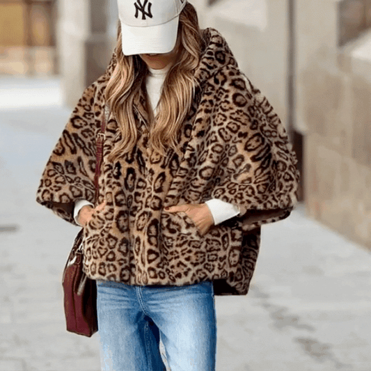 Abrigo-Capa Leopardo Chic
