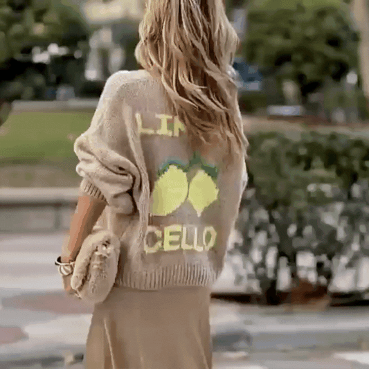 Chaqueta de punto Limoncello 🍋🤎