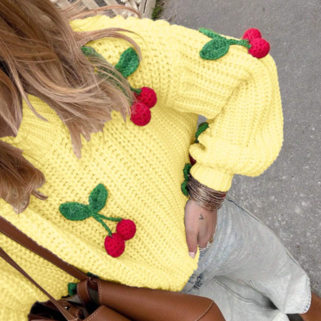 🍒 Jersey Knit Cherry Pop