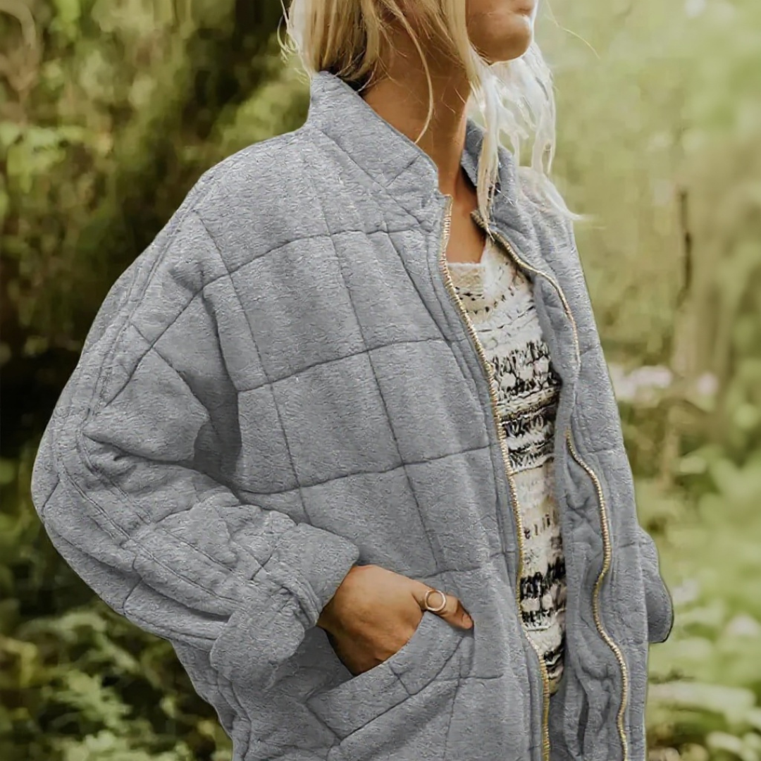 Paulie- Chaqueta forrada look oversize
