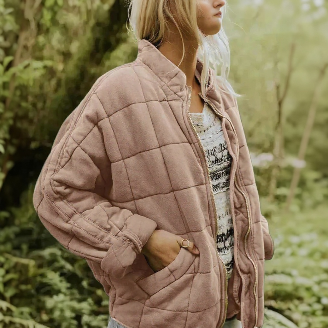 Paulie- Chaqueta forrada look oversize