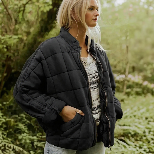 Paulie- Chaqueta forrada look oversize