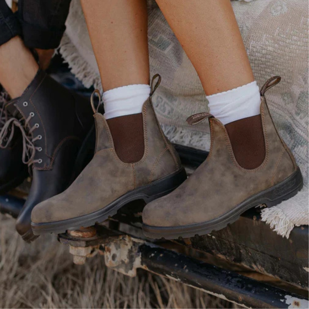 Botines Chelsea Taupe Unisex – Calzado Cómodo Estilo Rústico Chic | Versátiles y Atemporales