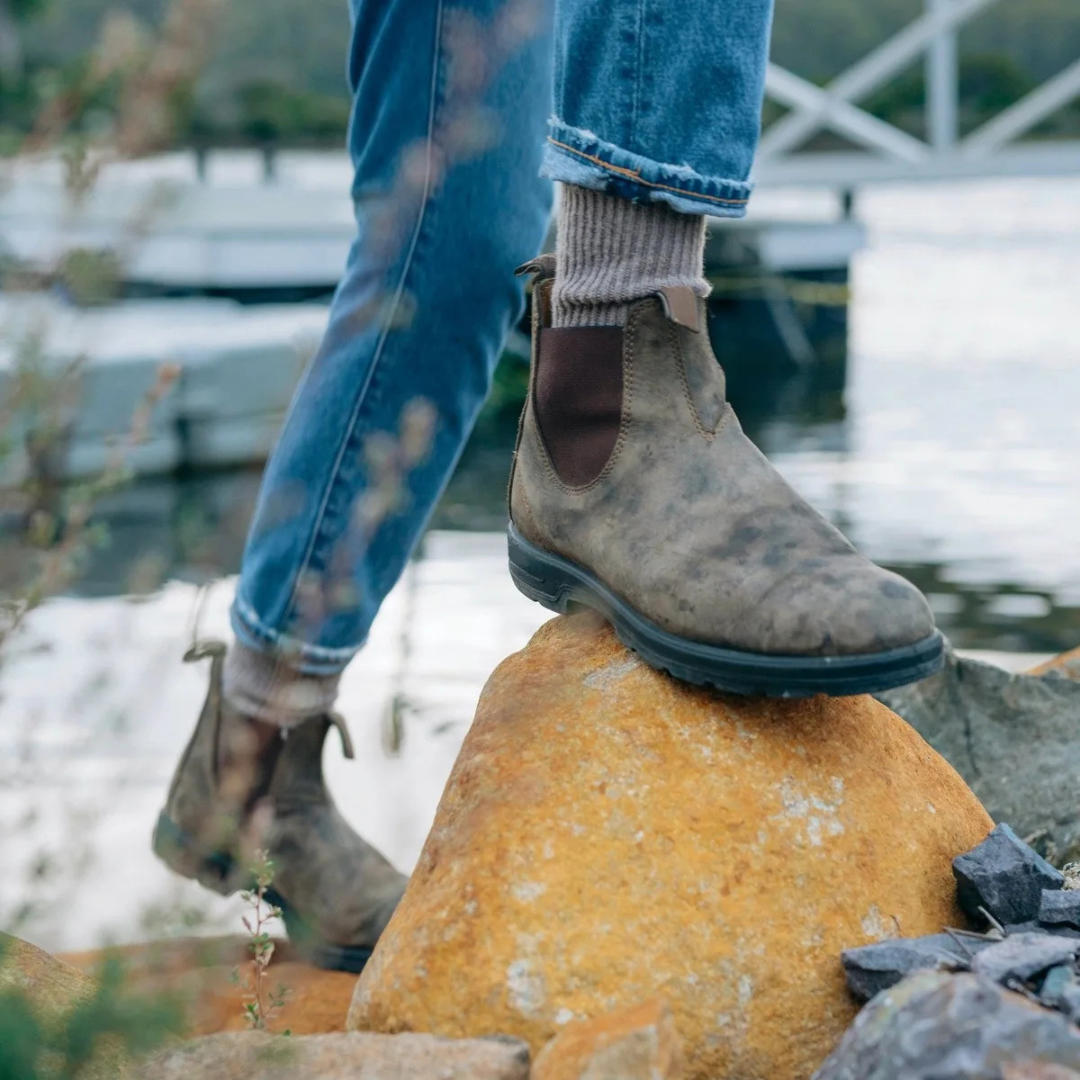 Botines Chelsea Taupe Unisex – Calzado Cómodo Estilo Rústico Chic | Versátiles y Atemporales