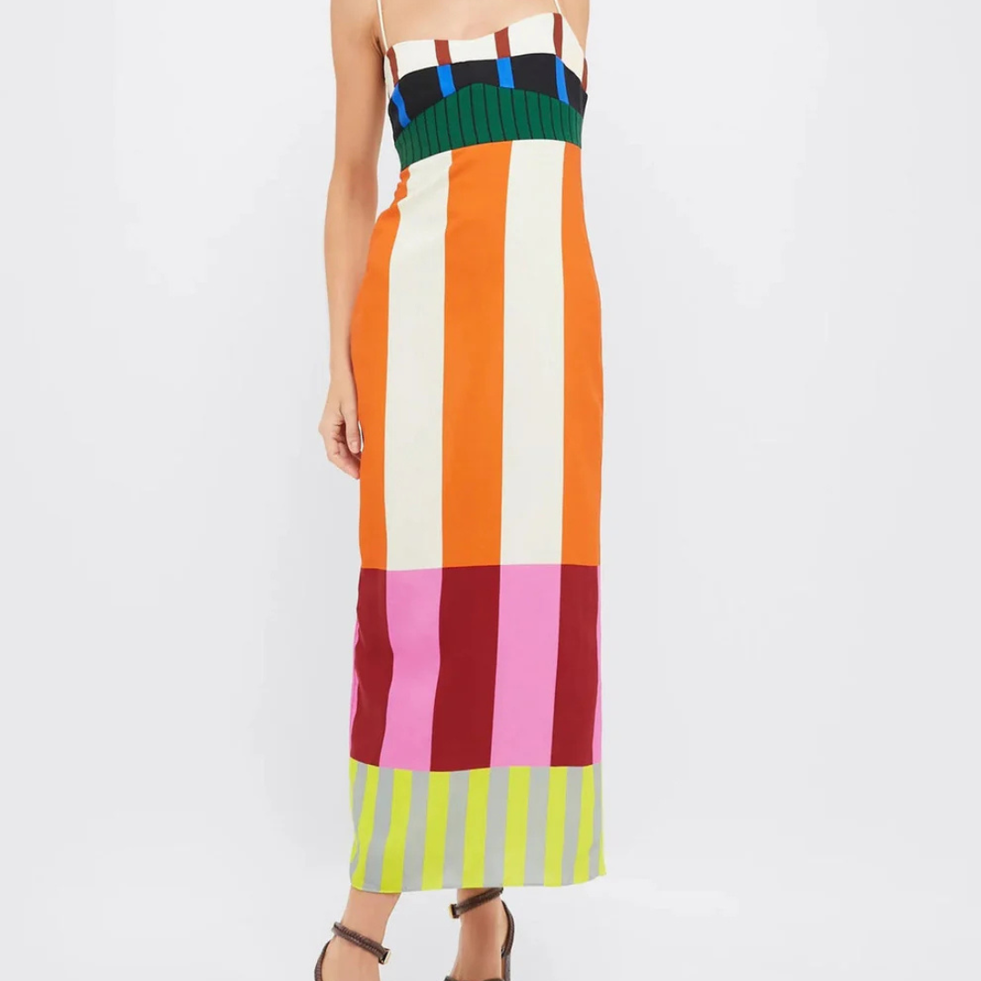 Laia- Vestido Largo Multicolor