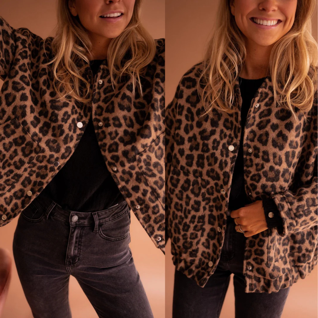Chaqueta Luna – Animal Print con Estilo Propio