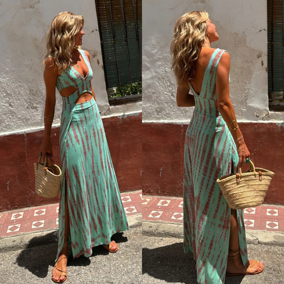 Vestido Sienna – Corte Fluido con Cintura Ajustable y Doble Estilo