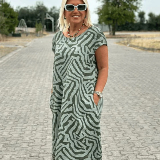 Vestido Marina – Algodón Orgánico con Estilo Natural