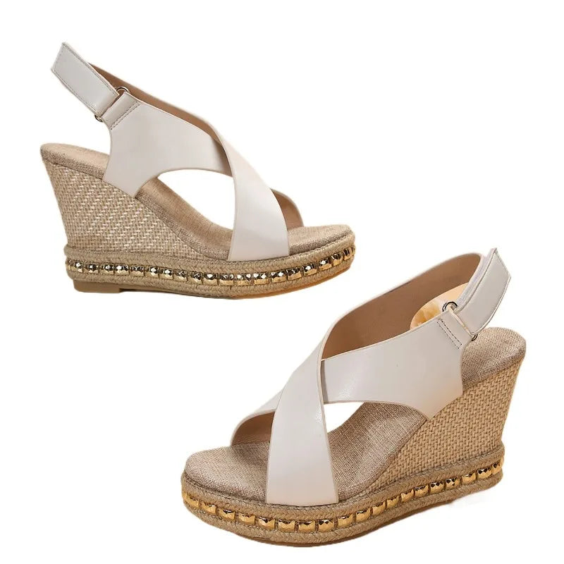 Sandalias de cuña Bamban