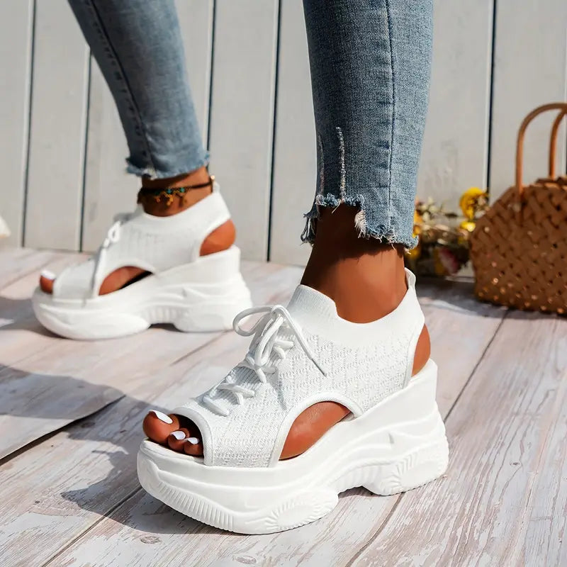 Sandalias suela track