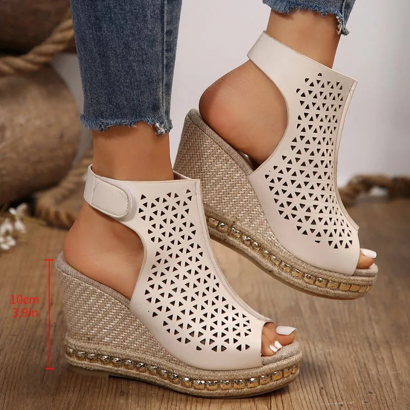 Sandalias de cuña Alexa
