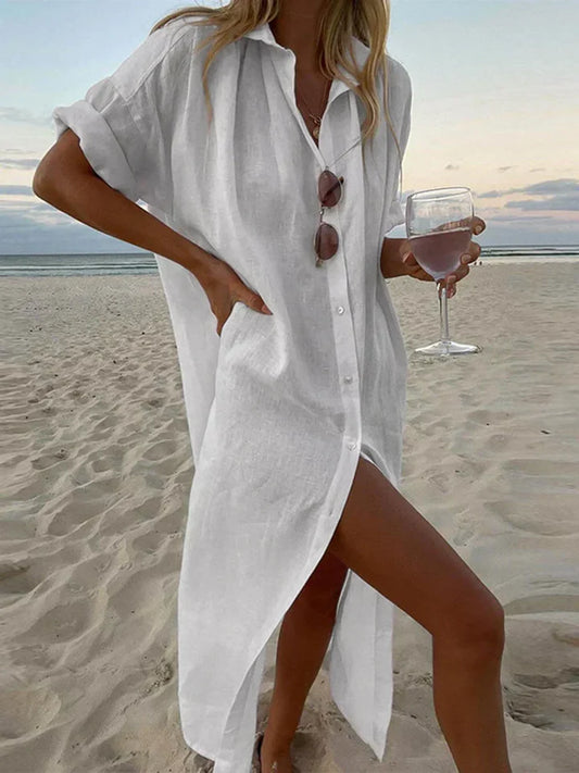Menorca-Vestido camisero