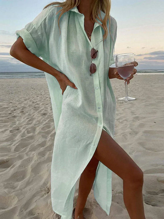 Menorca-Vestido camisero