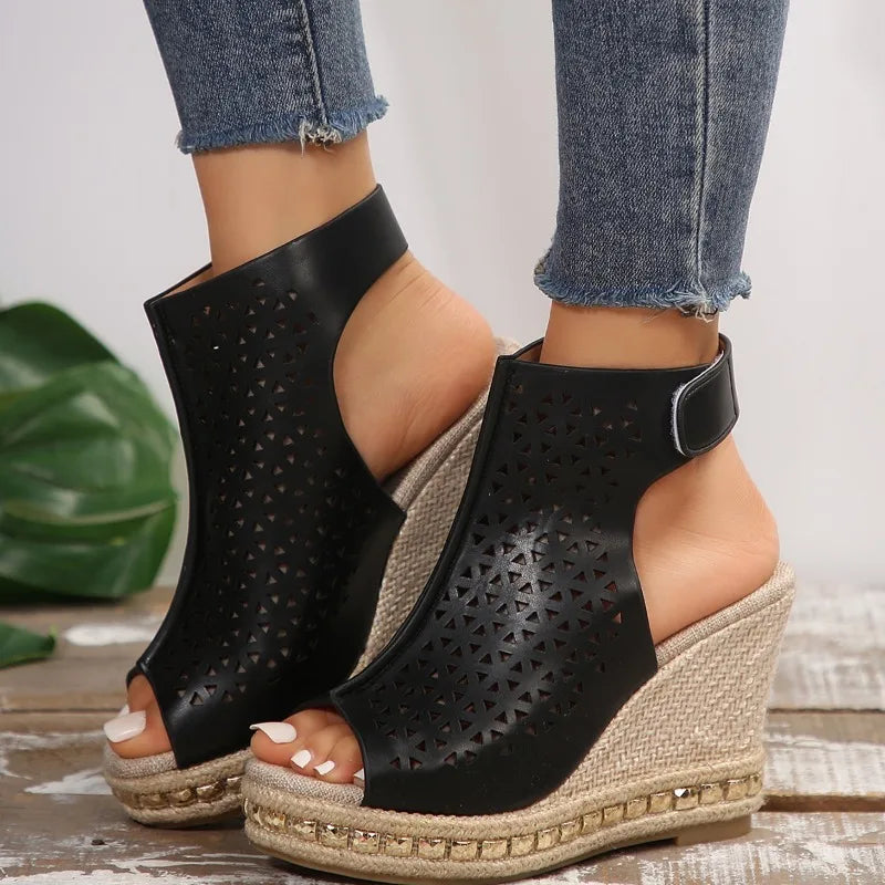 Sandalias de cuña Alexa