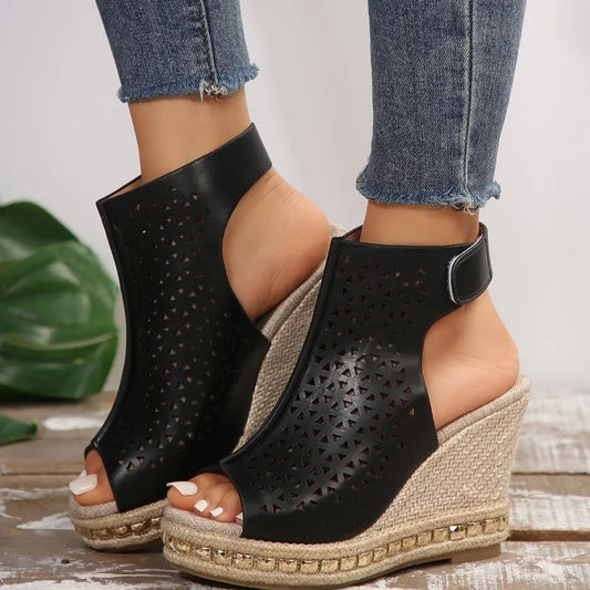 Sandalias de cuña Alexa