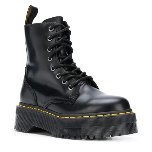 Botines  militares Urban Combat™ – Plataforma Chunky Negra