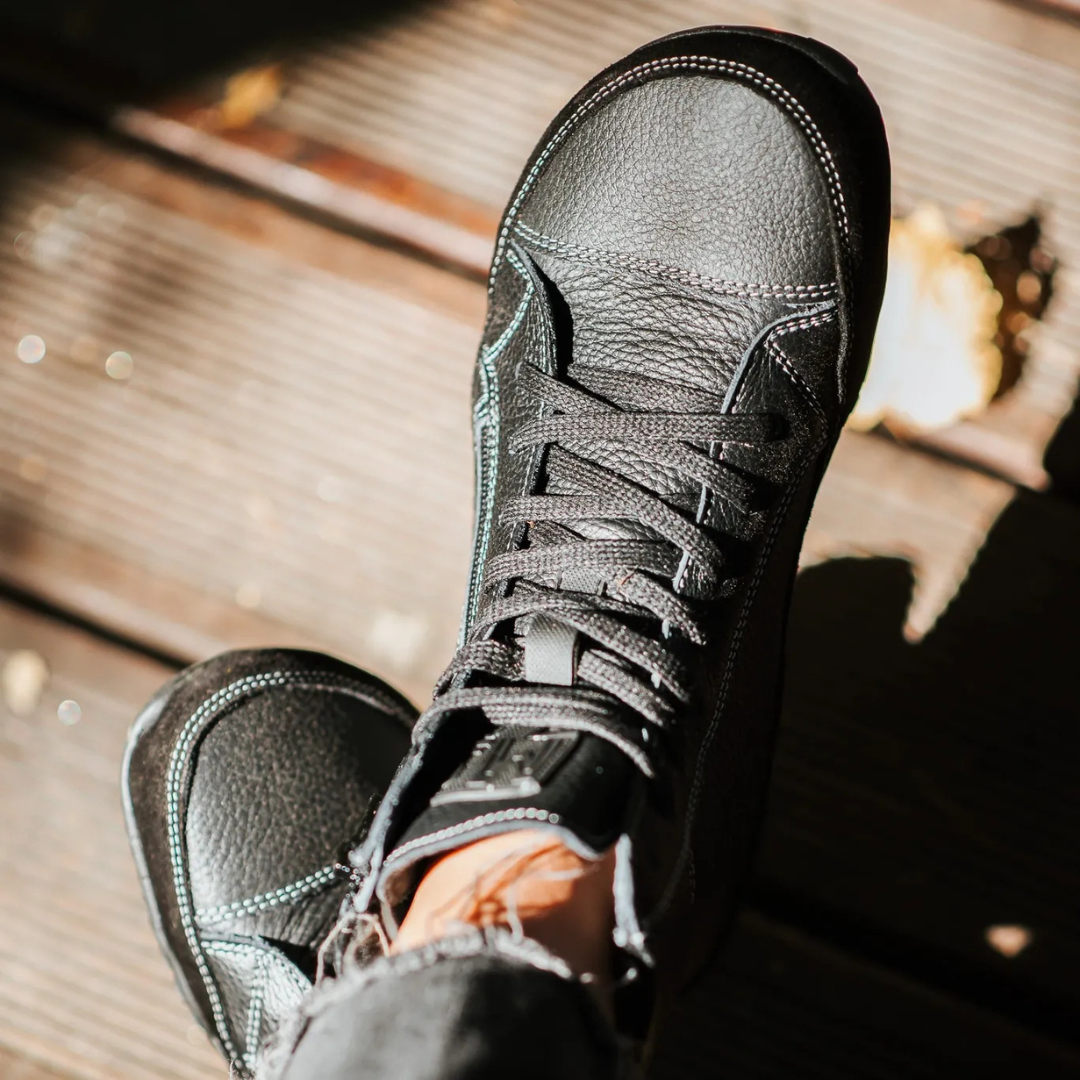 Botines Buffalo TerraFlex™ – Piel Natural y Libertad Barefoot