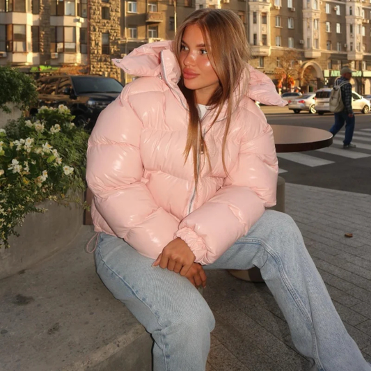 Plumas Glow Puff™ Pastel ligero y calidez extrema