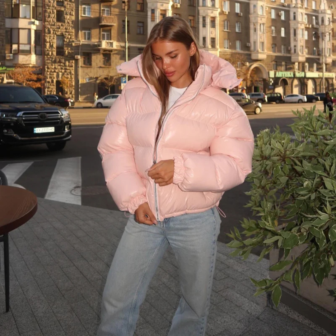 Plumas Glow Puff™ Pastel ligero y calidez extrema