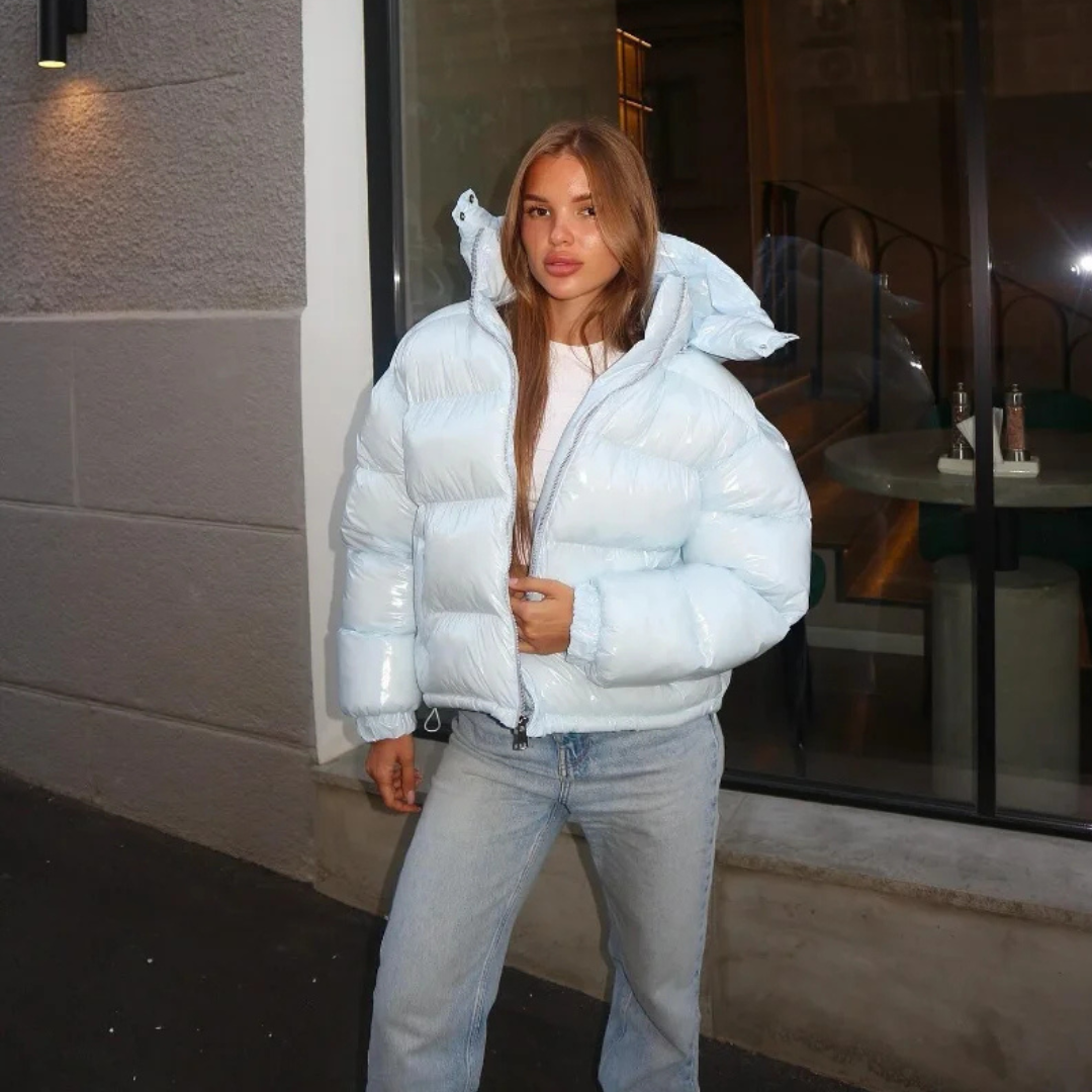 Plumas Glow Puff™ Pastel ligero y calidez extrema