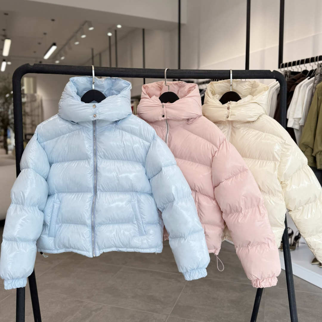 Plumas Glow Puff™ Pastel ligero y calidez extrema