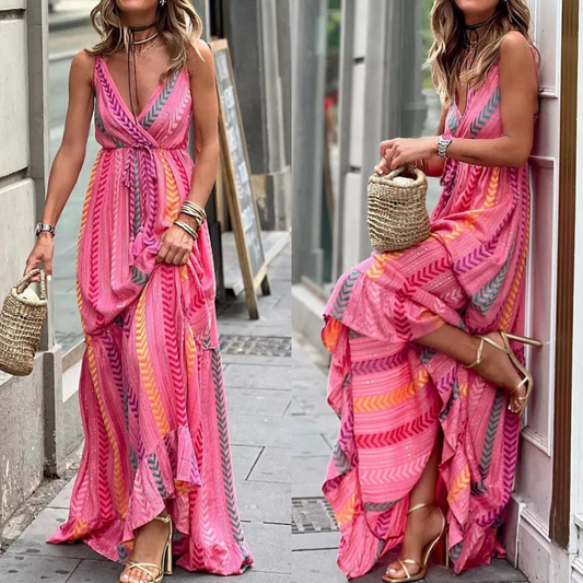 Vestido largo Multicolor