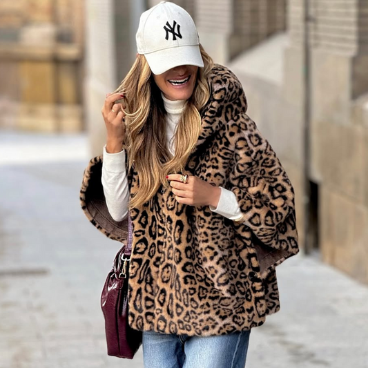 Abrigo-Capa Leopardo Chic