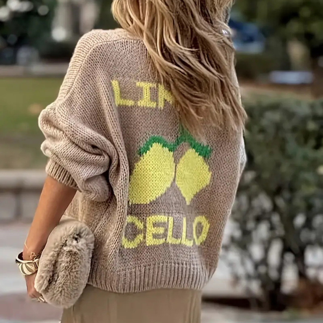 Chaqueta de punto Limoncello 🍋🤎