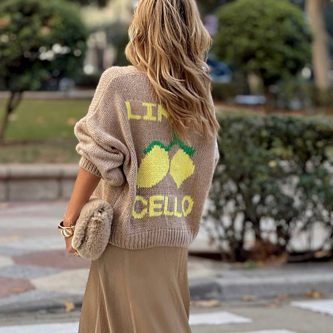 Chaqueta de punto Limoncello 🍋🤎