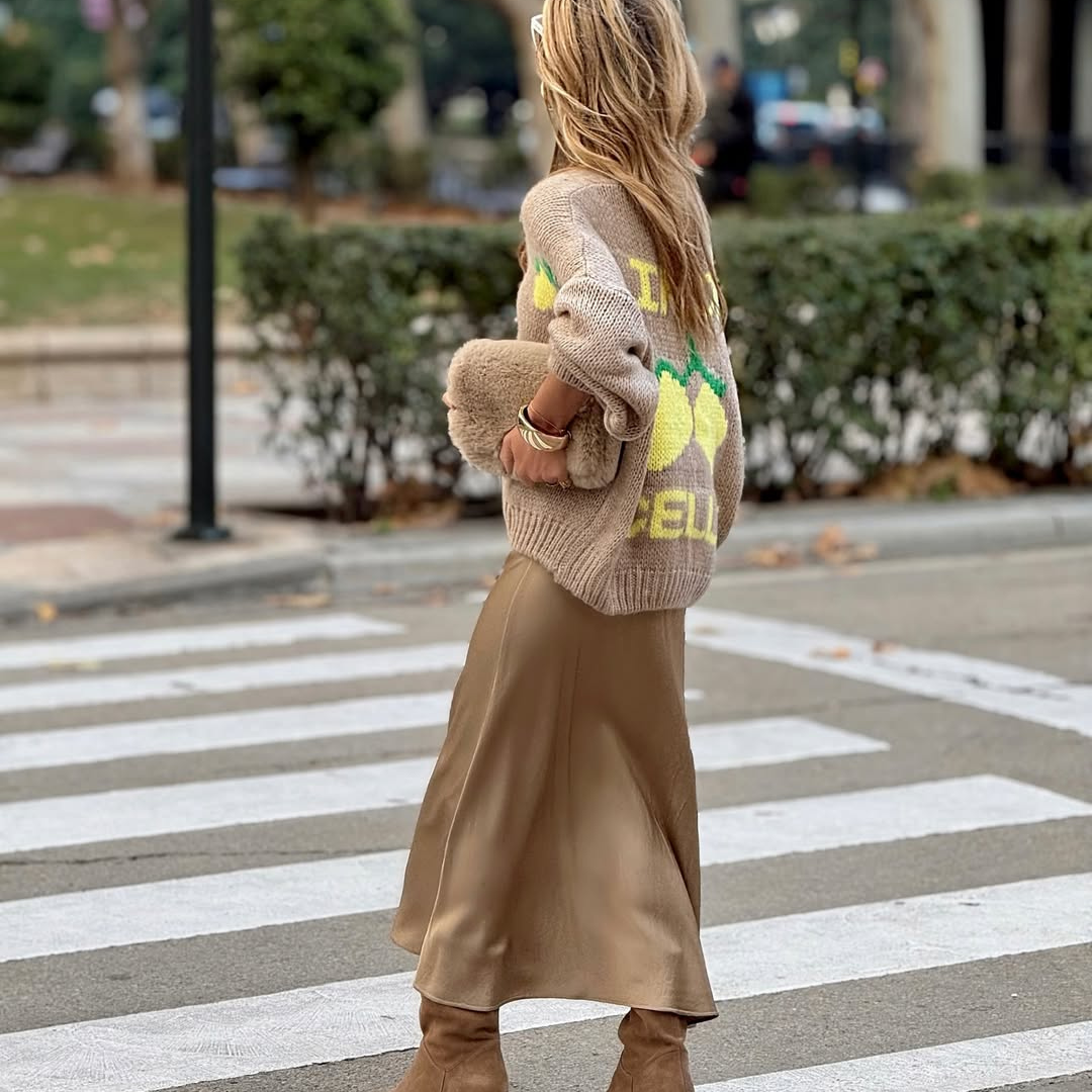 Chaqueta de punto Limoncello 🍋🤎