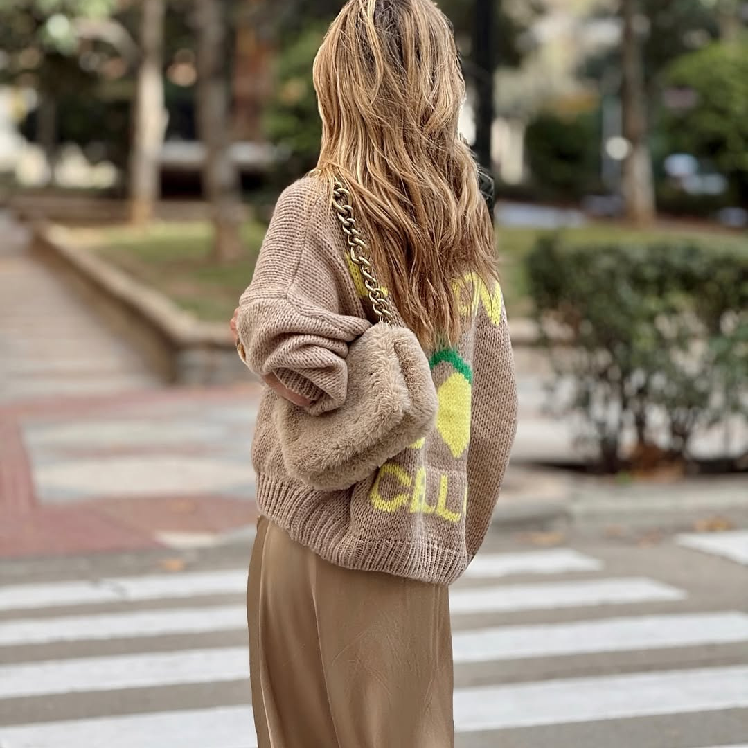 Chaqueta de punto Limoncello 🍋🤎
