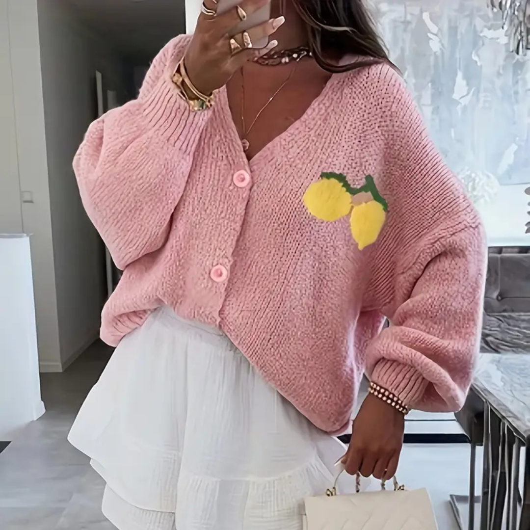 Chaqueta de punto Limoncello 🍋🤎