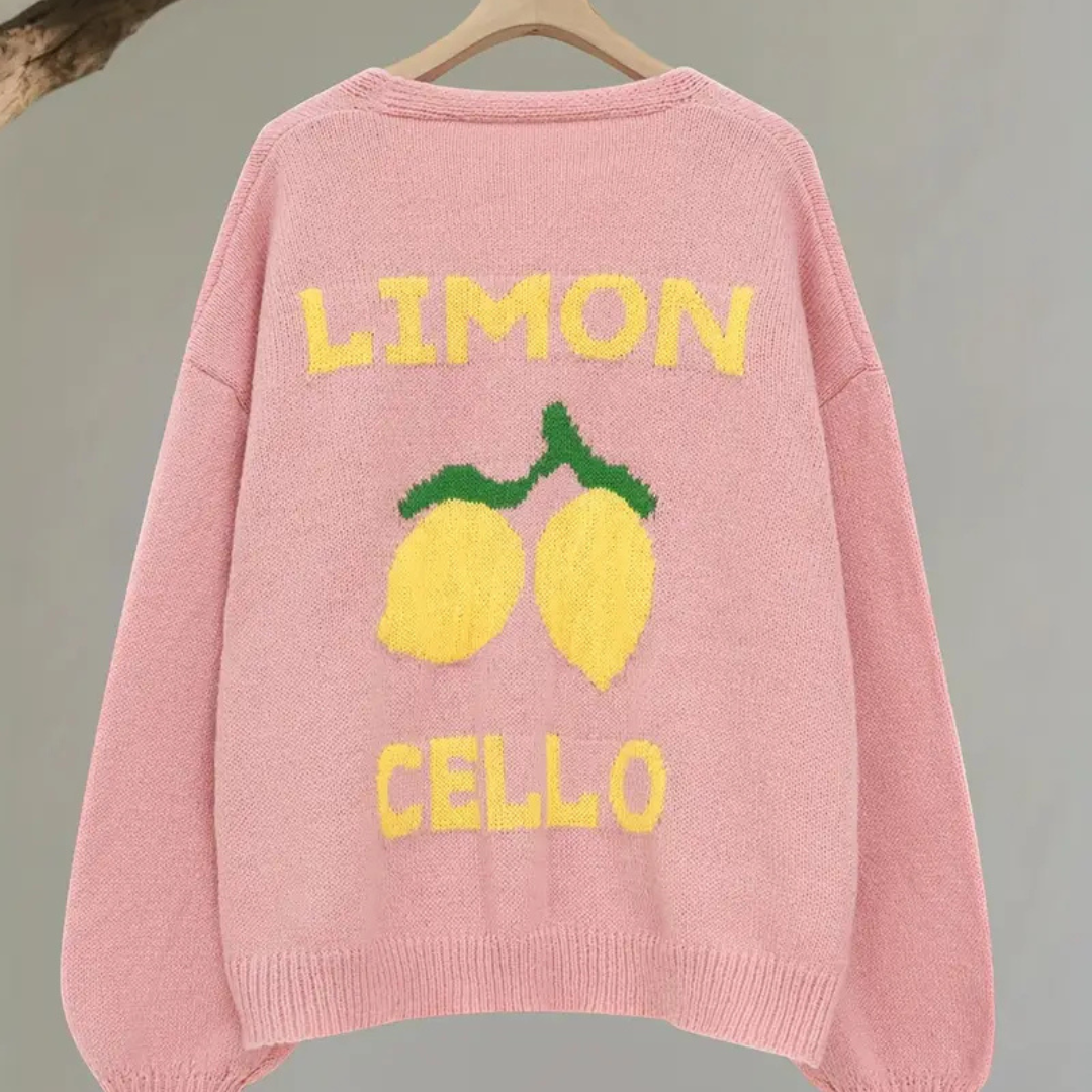 Chaqueta de punto Limoncello 🍋🤎