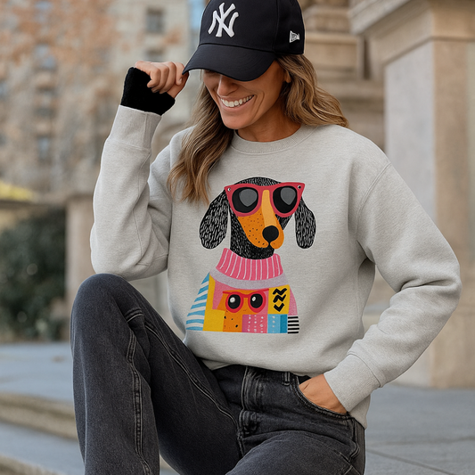 Sudadera Polar Dog Art™ – Estilo Urbano con Calidez Extra
