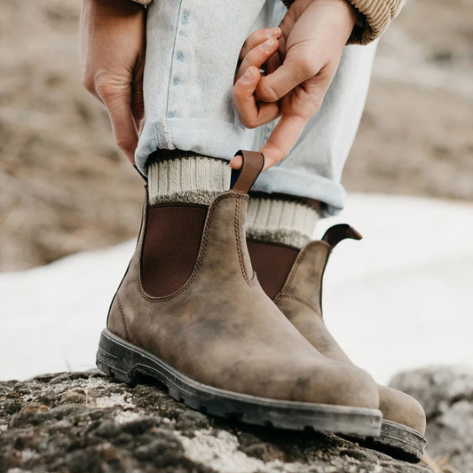 Botines Chelsea Taupe Unisex – Calzado Cómodo Estilo Rústico Chic | Versátiles y Atemporales