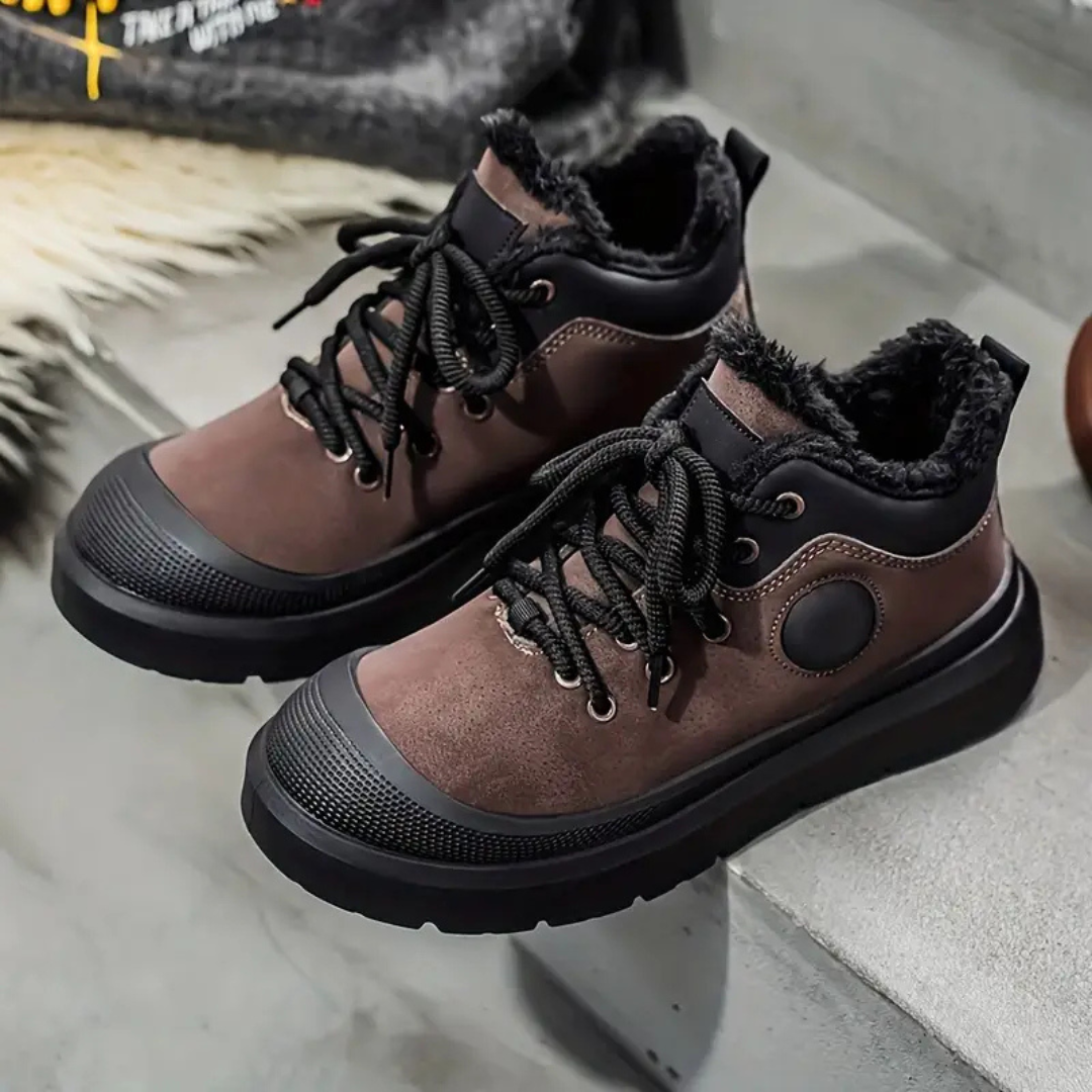 Botines Forest Cozy™ – Ante y borreguito