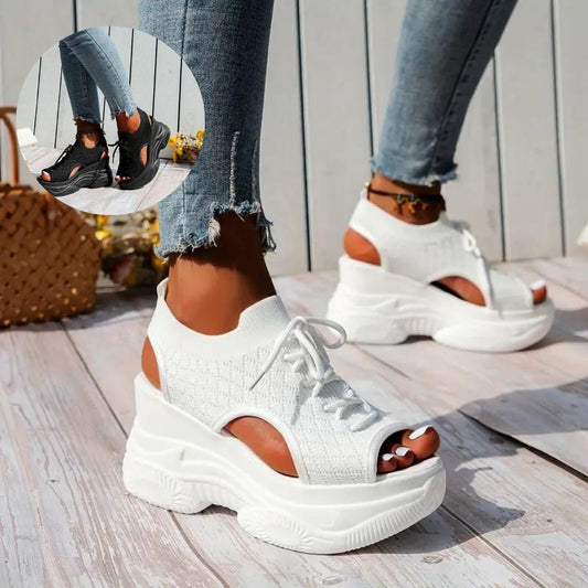 Sandalias suela track